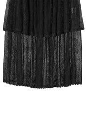 [FINAL SALE] NIA LONG-LENGTH PLEATED SKIRT