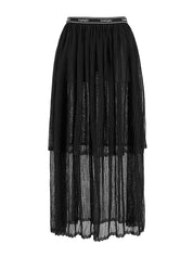 [FINAL SALE] NIA LONG-LENGTH PLEATED SKIRT