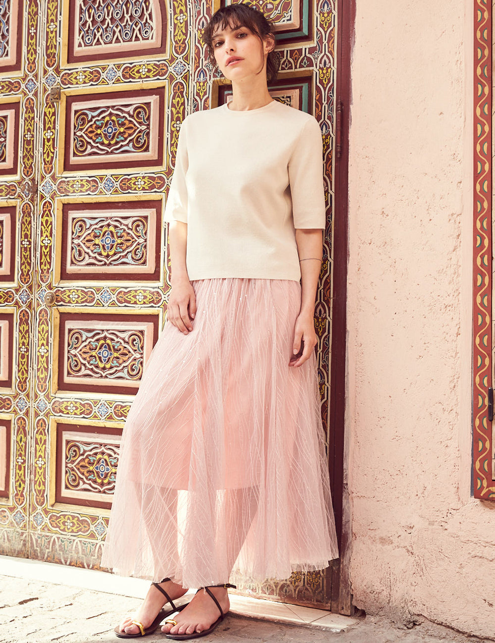 ROY TULLE LONG SKIRT
