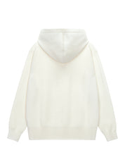 KNIT MARI HOODED PULLOVER
