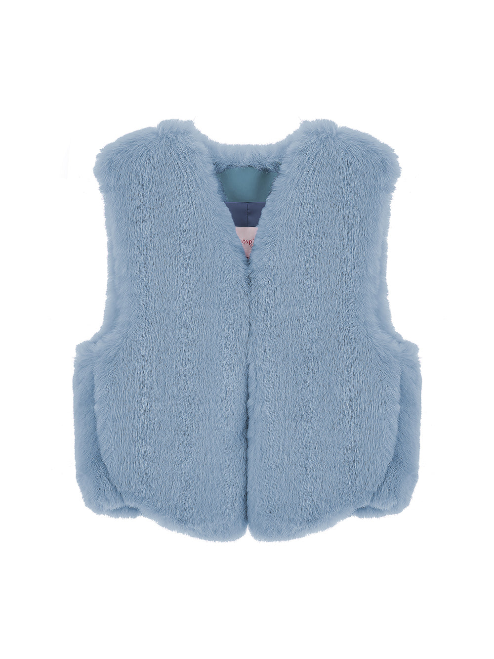 FAUX FUR MINI VEST