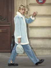 [FINAL SALE] FAUX FUR ATHÉ COAT